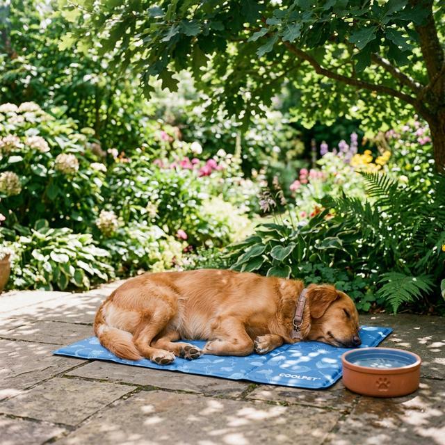 Pet Cooling Mat — Instant Self-Cooling Pad for Dogs & Cats